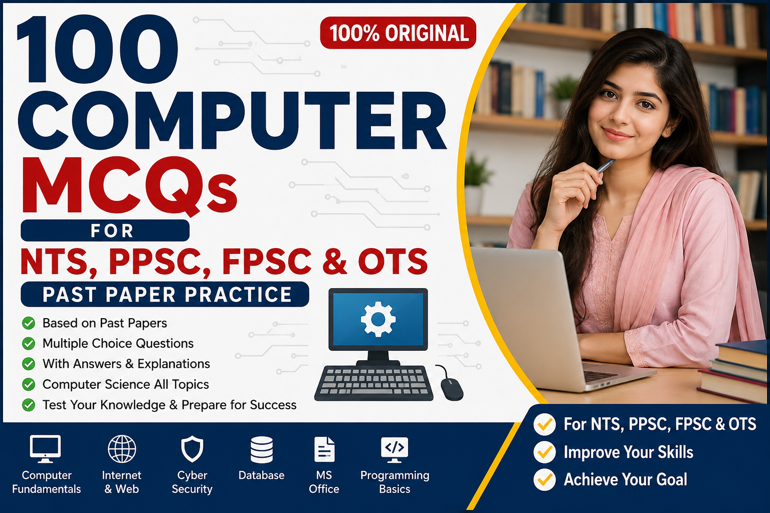 100 Original Computer MCQs with Answers